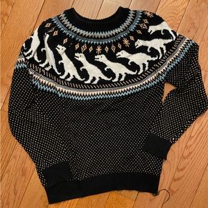 ModCloth Dino Sweater Small